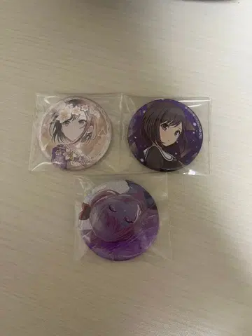 시노노메 에나 아키야마 미즈키 캔뱃지 3개 세트