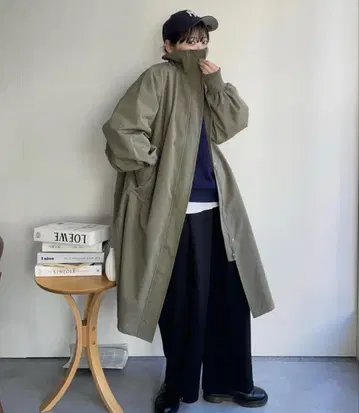 ap retro 리브 스탠드 코트