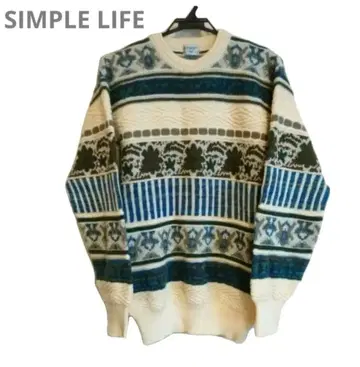 레나운 심플 라이프 울 100% 니트