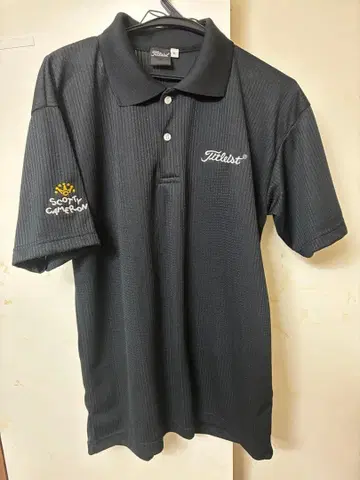 Titleist Scotty Cameron 피케 셔츠 블랙