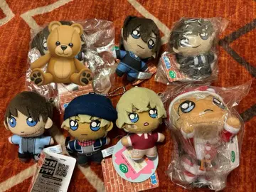 경찰학교조 키체인 마스코트 웅크린 봉제 인형 명탐정 코난 할로윈의 신부