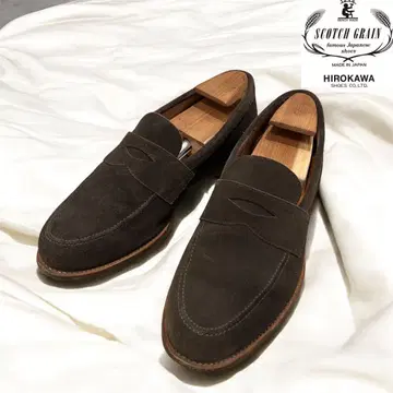 SCOTCH GRAIN 스코치 그레인 스웨이드 로퍼 26 1/2