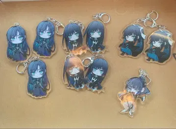 Ado Hibana 츠야리츠야리 아크릴 키링 세트