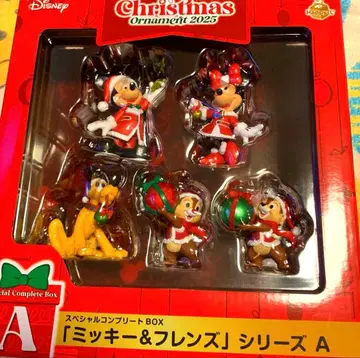 디즈니 Happy 복권 크리스마스 오너먼트 복권 미키 프렌즈 시리즈 A