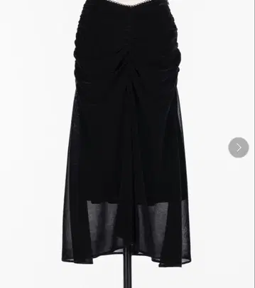 FETICO 벨벳 튤 개더 스커트 36 사이즈