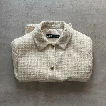 ZARA 트위드 테일러드 자켓