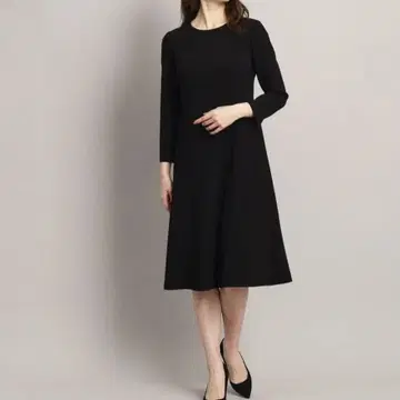 새상품급 쿠 드 샹스 세레모니 원피스 네이비 M