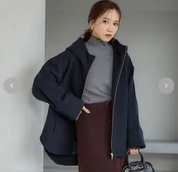 시마무라 다나카 리나 콜라보 자켓 L 사이즈 후드 부착 자켓 겉옷 아우터