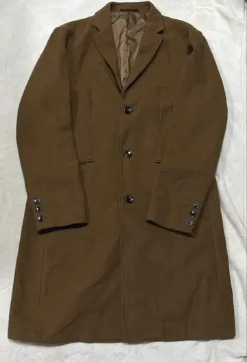 [ AZUL ] 남성용 롱 코트 브라운 XL