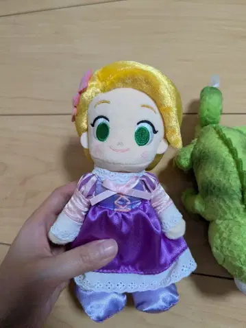새상품 라푼젤 봉제 인형 디즈니 묶음 판매