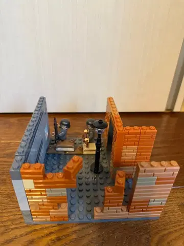 레고와 레고 호환품으로 자작 디오라마 [ 조립 완료 ]