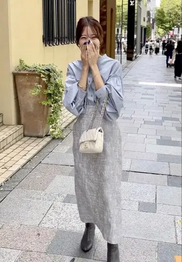 러브티크 봉봉 프클레 자카드 스커트 38