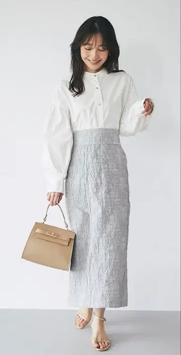 러브티크 봉봉 프클레 자카드 스커트 38