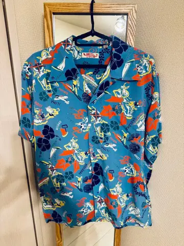 [ 인기 상품 ] SUN SURF 하와이안 셔츠 블루