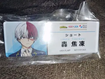 나의 히어로 아카데미아 히로아카 시즈오카 철도 네임 배지 토도로키