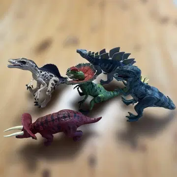 공룡 피규어 5체 세트