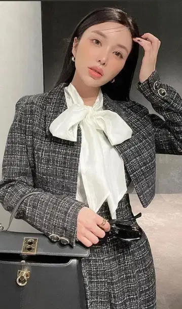 트위드 숏 자켓 에이미 이스트와르 eimy istoire