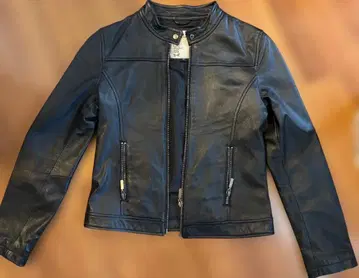 블랙 가죽 자켓