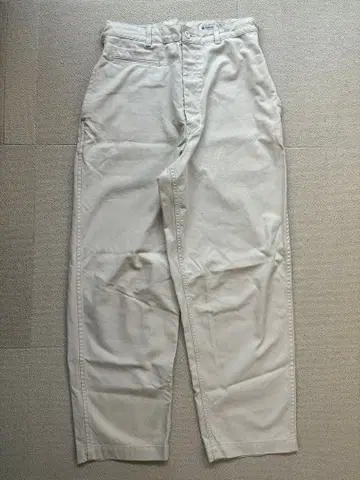 ORCIVAL 일본제 와이드 치노 팬츠 화이트