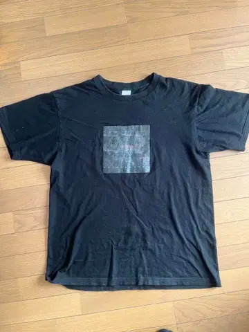 PSYCHOPATCH 그래픽 티셔츠 블랙 hip hop