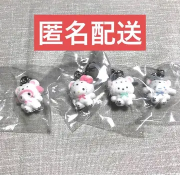 산리오 캐릭터즈 메지루시 액세서리 ~푹신푹신 스노우 4종 세트