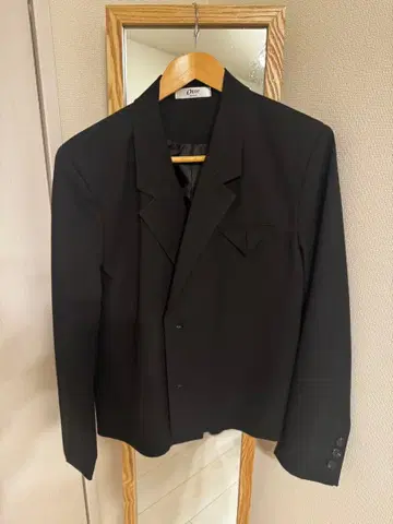 Otte 모드 숏 자켓 블랙