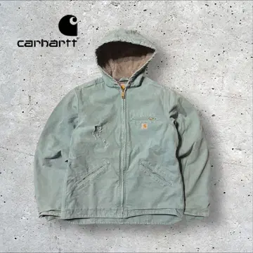 칼하트 시에라 자켓 액티브 자켓 스카이블루 S 보아 안감 보로 i