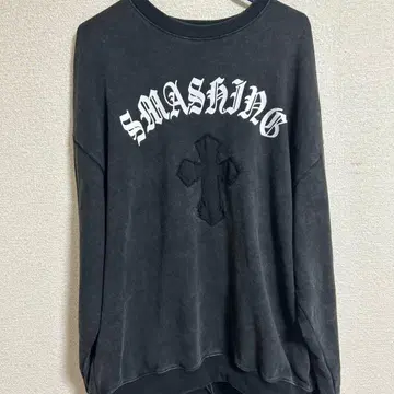 SMASHING 블랙 트레이닝복