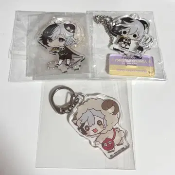 문호 스트레이독스 유메노 큐사쿠 아크릴 스탠드 아크릴 키링 세트