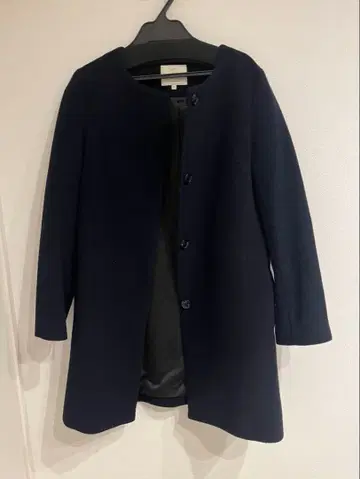 BEAUTY&YOUTH 네이비 롱 코트 S