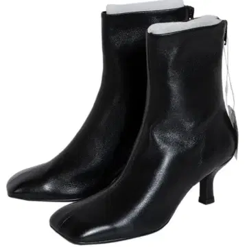 새상품 nouer 양가죽 숏부츠 블랙  nouer 야마다야