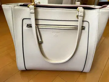 COLORE 옅은 핑크 토트백