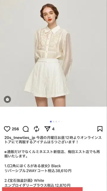 보석 강도 계획 블라우스