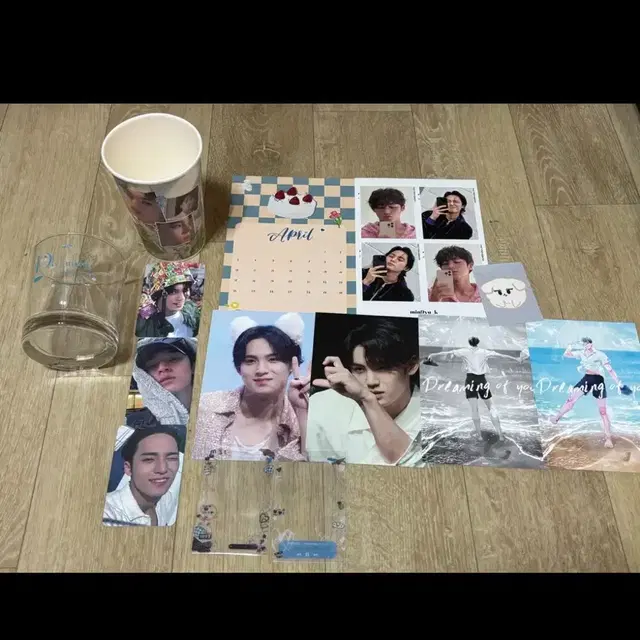 세븐틴 민규 생일카페 특전