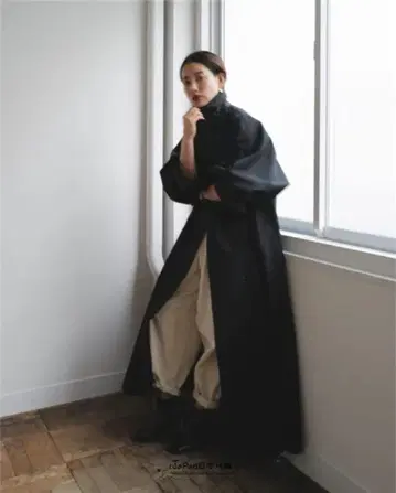 etre tokyo 컨셔스 슬리브 트렌치코트