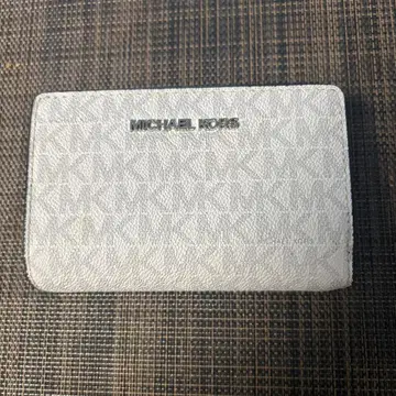MICHAEL KORS 접이식 지갑 화이트