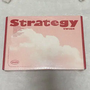 TWIC strategy 앨범 미개봉 새상품