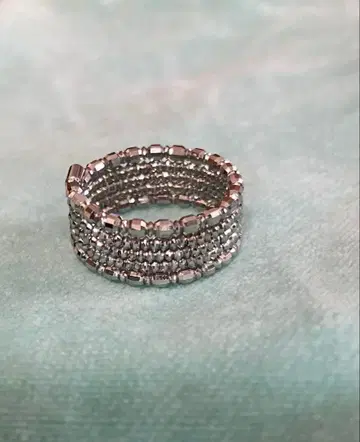 플라티나 컷볼 와이어 반지 형상 기억