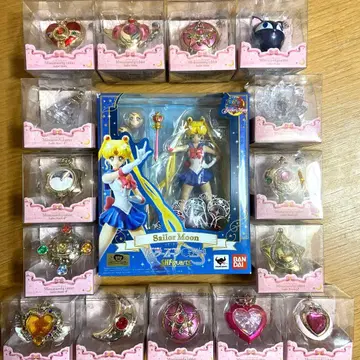 세일러문 미니어처리 태블릿 & 피규아트 세트