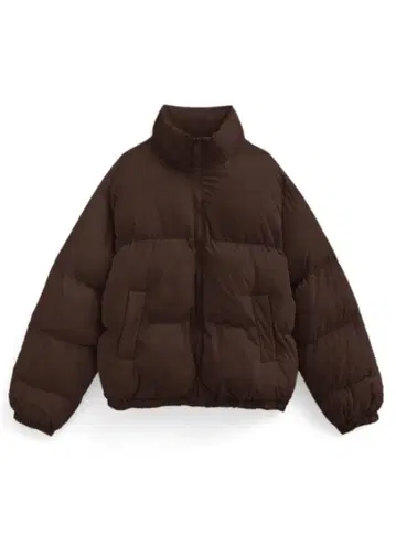 [ 미사용 새상품 ] 스탠드 카라 숏 기장 다운 자켓[dk1342]