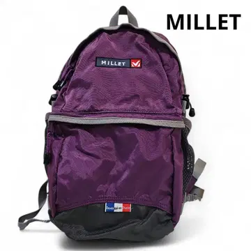 [ Millet ] 새상품급 키즈 백팩 퍼플 밀레