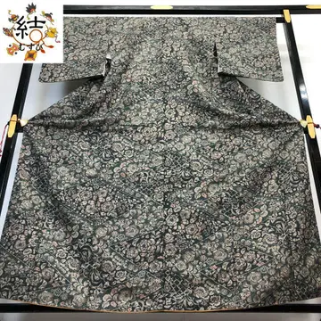 MK-1117 코몬 츠지가하나 올 패턴 블랙 그린 컬러