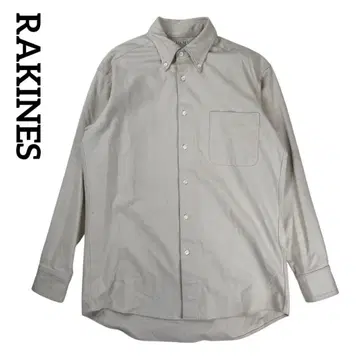 RAKINES 라키네스 코튼 워크 플란넬 셔츠 미사용 택 포함
