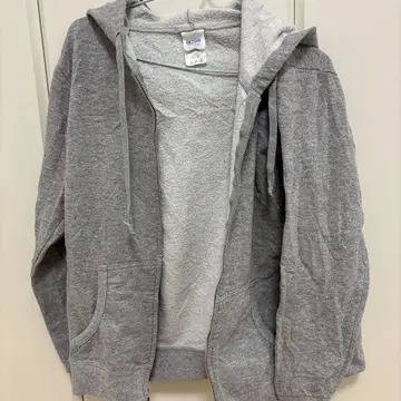 GILDAN 그레이 Heavy Blend 후드티 M 사이즈