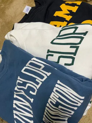 챔피온 트레이닝복 3세트 XL 챔피온 칼리지 스웨트