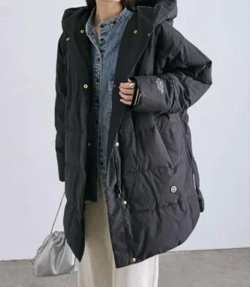 [미사용 새상품] 퓨어세신 프렌치 덕다운 코트