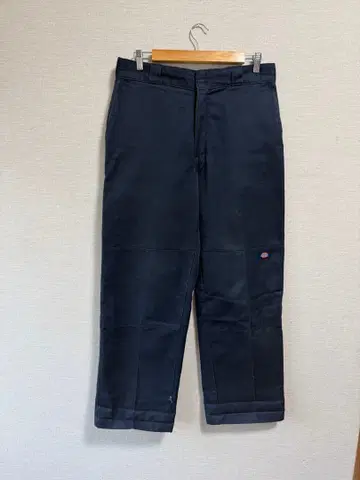디키즈 더블니 워크 팬츠 85283 사이즈 34 x 32 네이비
