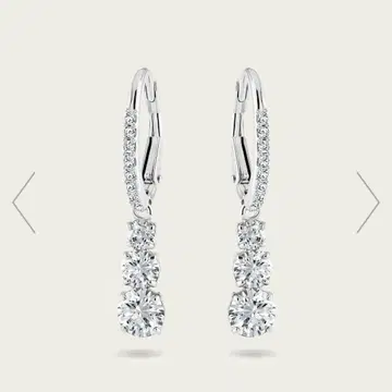 스와로브스키 Stilla Attract 후프 귀걸이