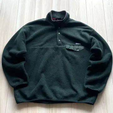 헌터 그린! XL! 94년산 파타고니아 신틸라 스냅 T 자메이카 제조