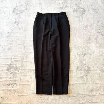 슬랙스 이지 팬츠 L 블랙 깔끔한 심플 모노톤 상복